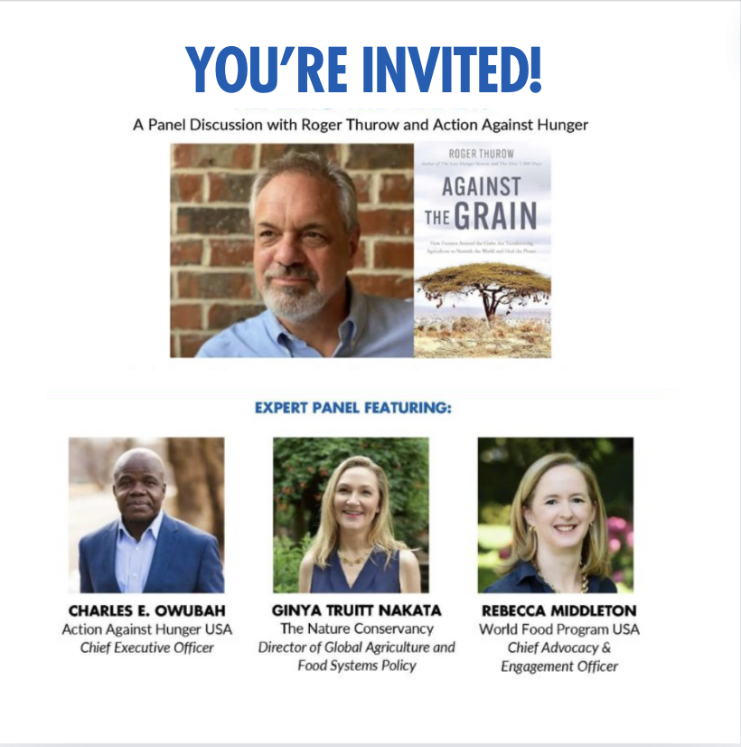Join us for an interactive panel discussion with leading #climate and #foodsecurity experts about transforming agriculture on September 20th!

RSVP HERE: bit.ly/3YBrXD5