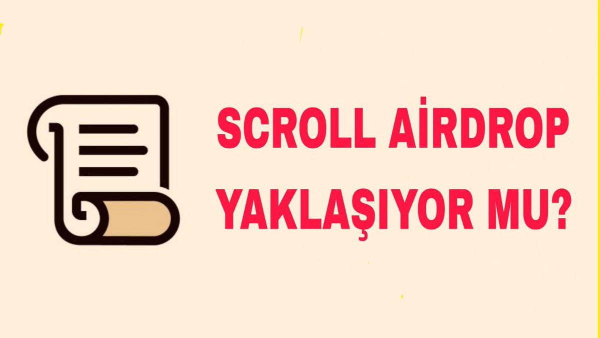 sinavkk's tweet photo. ✨Scroll'da 4 Önemli Gelişme Yaşandı, #Airdrop Yaklaşıyor mu?

Dostlar @Scroll_ZKP'da yaşanan son gelişmeler ile airDrop beklediğimizden daha yakın olabilir. Yaşananları tek tek anlatıyorum⤵️

1-) $ZK ve $ARB Airdrop'larında önemli rol olan @nansen_ai Scroll hakkında paylaşım yaparak bir şeylerin geleceğini işaret etti

👉https://t.co/1j6uyJBdBL

2-) Scroll Ceo'su @sandypeng ''Topluluğu Dinle'' paylaşımında bulundu

👉https://t.co/A4Rxfq3JN8

3-) Scroll Marks OTC Market üzerinde listelendi ve Marksların adeti 0,27$ üzerinden işlem görüyor

4-) Scroll Darwin Güncellemesi ile Gas Ücretleri %34 azalacak. Güncelleme 21 Ağustos'ta olacak