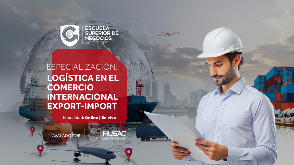 ¡Domina la logística internacional con nuestra especialización con aval universitario! 🌍🚢

Aprende las mejores prácticas en export-import y agiliza los procesos de distribución de mercancías. 📦📈

¡Inscríbete ahora y lleva tu carrera al siguiente nivel! 🎓🚀