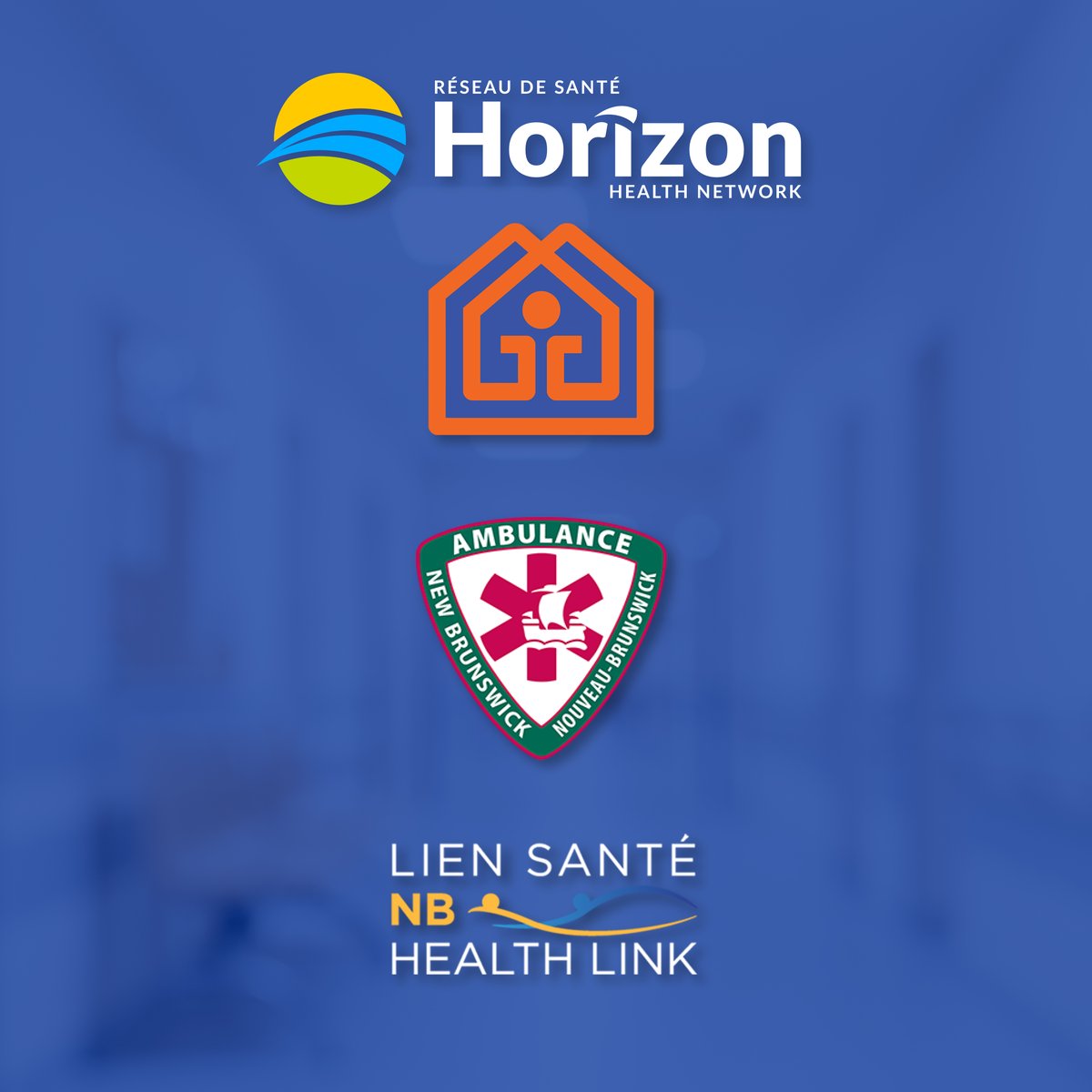 HorizonHealthNB's tweet photo. Nous sommes heureux de collaborer avec Extra-mural/Ambulance Nouveau-Brunswick à un projet pilote qui vise à améliorer l’accès aux #SoinsPrimaires dans la région de #Fredericton grâce à Lien Santé NB. Pour en savoir plus : https://t.co/xnXvyM25rc https://t.co/P9Qy5Vt8Yg