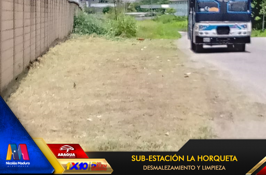 viasdearaguas's tweet photo. 🚧📷Garantizando que la subestación La Horqueta opere de manera eficiente mediante el despeje de maleza, contribuyendo a la confiabilidad del suministro eléctrico.
#PuebloSonrienteYEnPaz 🇻🇪
Desmalezar hoy, energía segura mañana.
@NicolasMaduro @Soykarinacarpio @CorpoelecInfo https://t.co/dKrYG6ESPC