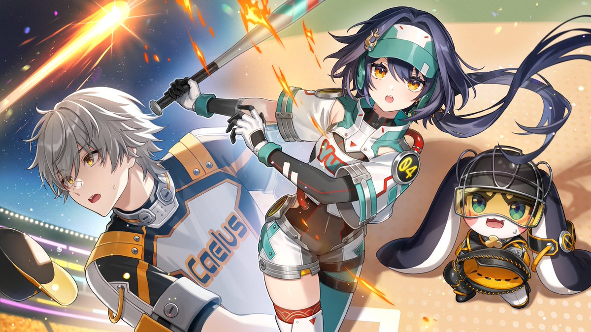 HonkaiW0rld's tweet image. Caleus, Yunli, Pompom Official Art

#HonkaiStarRail #HSR #Caleus #Yunli