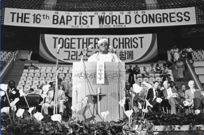 BaptistWorld's tweet photo. Remembering the 1990 Baptist World Congress in Seoul, South Korea. One remarkable moment at the Congress was the adoption of the Seoul Covenant, which reaffirmed a commitment to evangelism... https://t.co/RX3NSAuJ6z