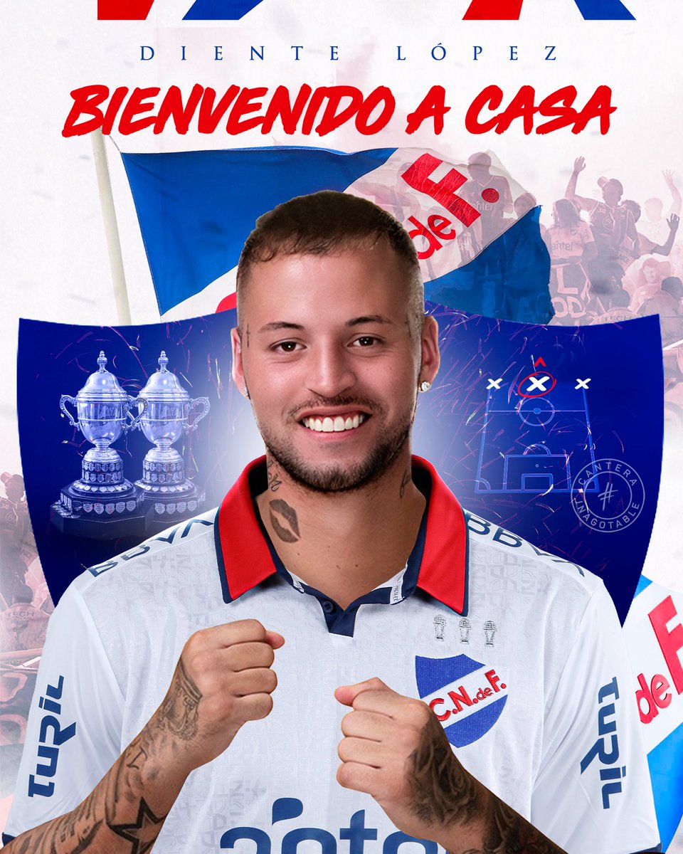 🥹 𝗕𝗶𝗲𝗻𝘃𝗲𝗻𝗶𝗱𝗼 𝗮 𝘁𝘂 𝗰𝗮𝘀𝗮, 𝗡𝗶𝗰𝗼 🦷

#ElClubGigante 🔵⚪️🔴