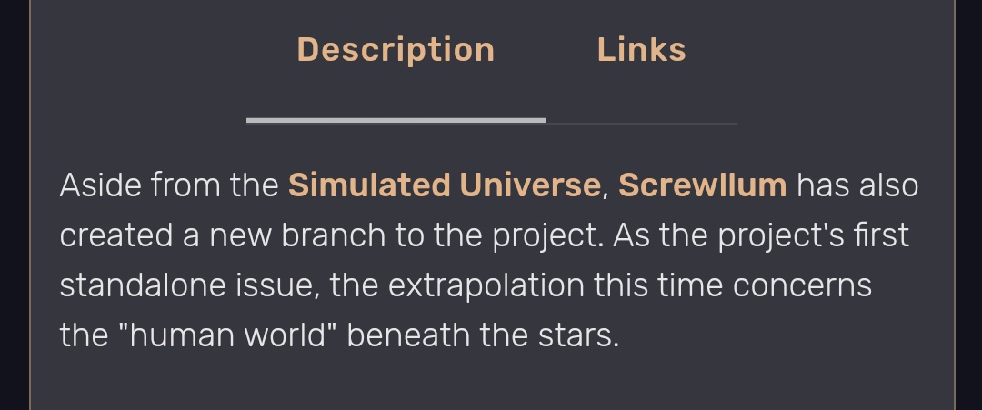 "the human world beneath the stars" "geniuses are like stars" DU really is a giant love letter from screwllum to ratio. krilling myself