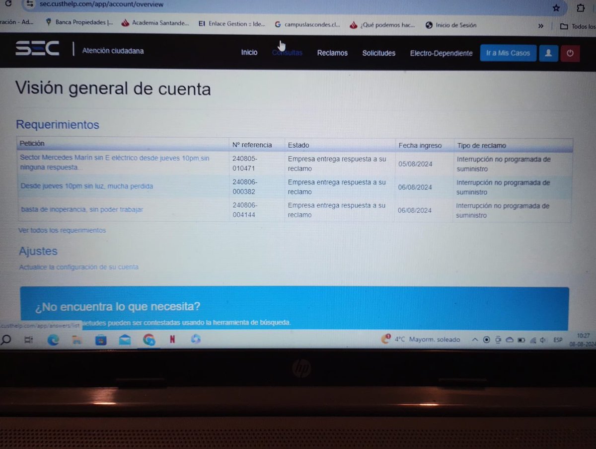 catasanmartinlc's tweet image. Impresentable que la @SEC_cl le esté respondiendo a los vecinos que sus reclamos de corte están solucionados, cuando NO ES VERDAD! Mínimo que verifiquen con ellos, más cuando sabemos que @EnelChile tiene en el mapa lugares con luz que no son verdad! 
De muestra un botón: pasaje…