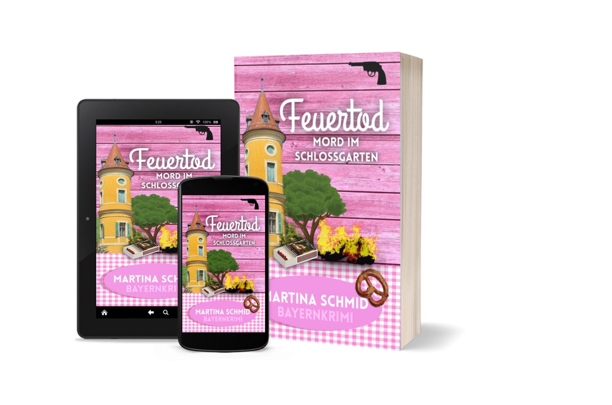 schmidmartina1's tweet photo. OUTNOW!!! 
Heute ist "Feuertod-Mord im Schlossgarten", der 7. Band meiner Bayernkrimi-Reihe um Hauptkommissar Toni Hinterdobler und sein Team als eBook bei Amazon erschienen und für kurze Zeit für 99 Cent erhältlich.  Auch das Print ist bereits verfügbar.
https://t.co/JJvwGEhqnR https://t.co/dZJIs4FmQc