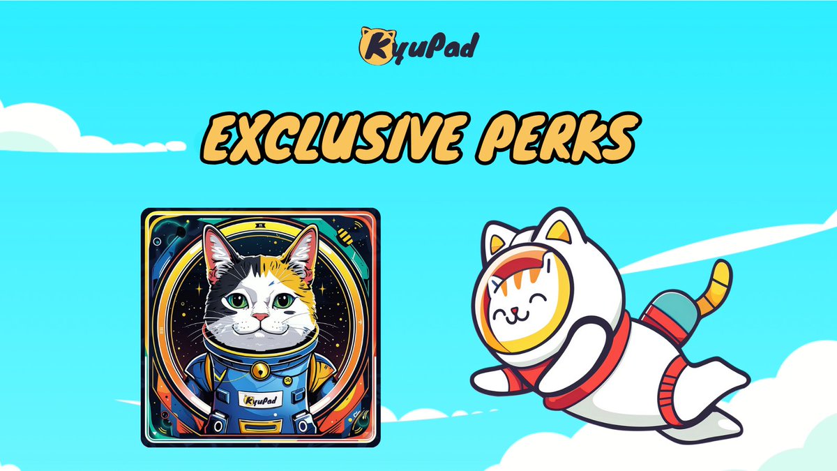 [Exclusive perks for NFT Pass Holders]

GMeow~

Just checking if everyone’s having a pawsome day!😺

Oh, and beyond its main utility, the NFT Pass can snag exclusive goodies for holders, like mint slots from Ensofi, thanks to Kyupad’s partners.

Keep those whiskers twitching for