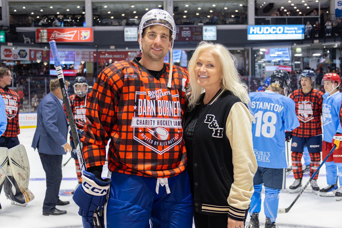 What an incredible night at the <a href="/BootsBarnBurner/">Boots and Hearts Barn Burner Charity Hockey Game</a>! Thanks to <a href="/BootsandHearts/">Boots and Hearts</a>, the players, sponsors, media partners, and volunteers for helping us raise $408,352 for local charities. Proud to be the mayor of this amazing city! #Barrie