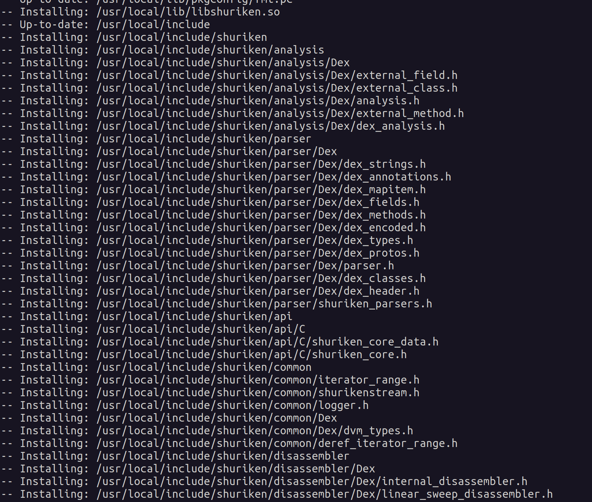Farenain's tweet photo. Do you want to use Shuriken in Python? Soon it will be possible. Here you can see how you can do it for the moment:
- Install shuriken library in your system using CMake
- Load shuriken python files, and finally starts using its API!
#Shuriken #Dalvik #Android #Python https://t.co/gxy3ecgRd2