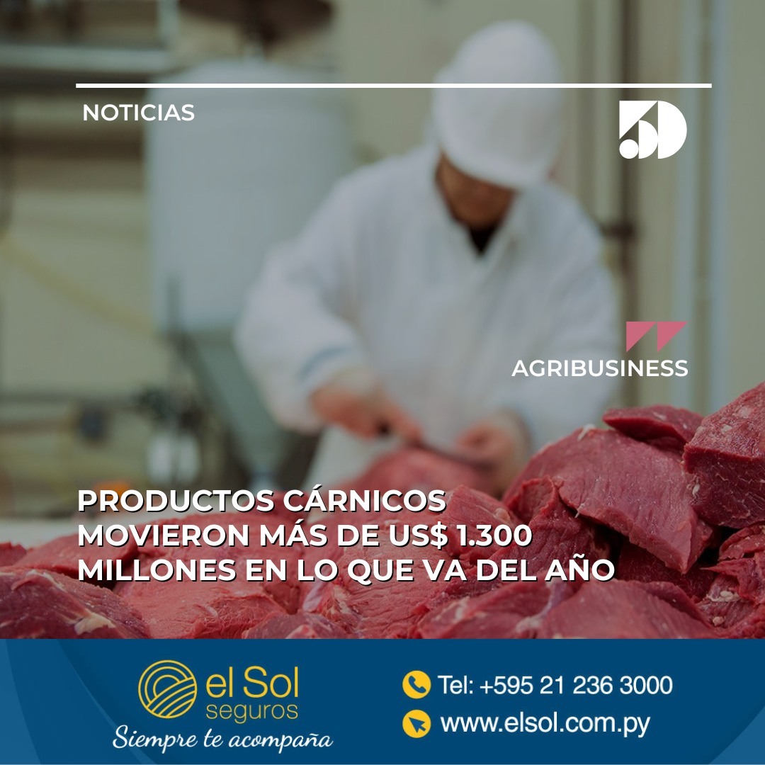 5DiasPy's tweet photo. 🥩 Exportaciones

Exportaciones de productos cárnicos generaron US$ 1.347,1 millones hasta julio, con un aumento del 17,6% respecto al año pasado. 

🔹 Nota Completa 🔗 https://t.co/yaUzRRH1VH 

#Exportaciones #IndustriaCárnica #Senacsa #5Días #Pasionporlosnegocios https://t.co/0E5w35YuH5