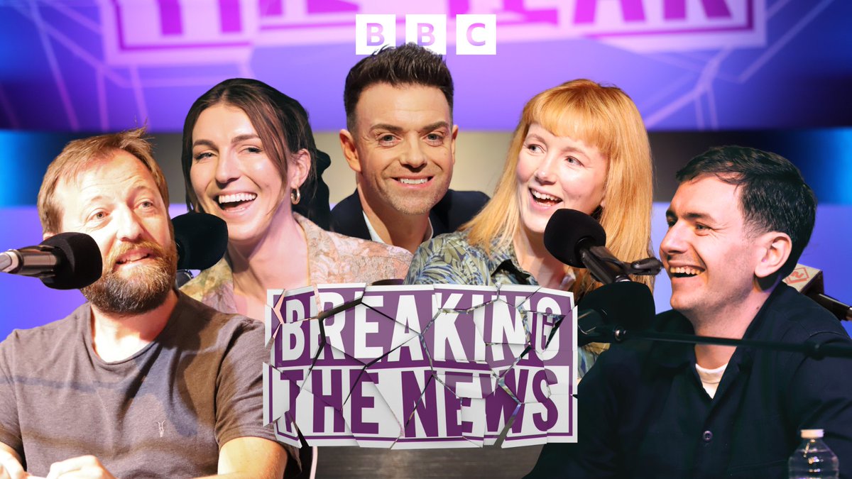 A special #BreakingTheNews🗞️with <a href="/des_clarke/">Des Clarke</a> recorded this week at <a href="/BBCEdFest/">BBCEdFest</a> 🎪
<a href="/andrewismaxwell/">Andrew Maxwell</a> 🎉
<a href="/meladoodle/">Melanie Bracewell</a> 🎉
@jayjaylaffs 🎉
<a href="/ConnorBurns3/">Connor Burns Comedy</a>🎉
Listen live tomorrow lunchtime📡<a href="/BBCRadioScot/">BBC Radio Scotland</a>📻
Stream &amp; subscribe <a href="/BBCSounds/">BBC Sounds</a>🔊bit.ly/3LXxqN3