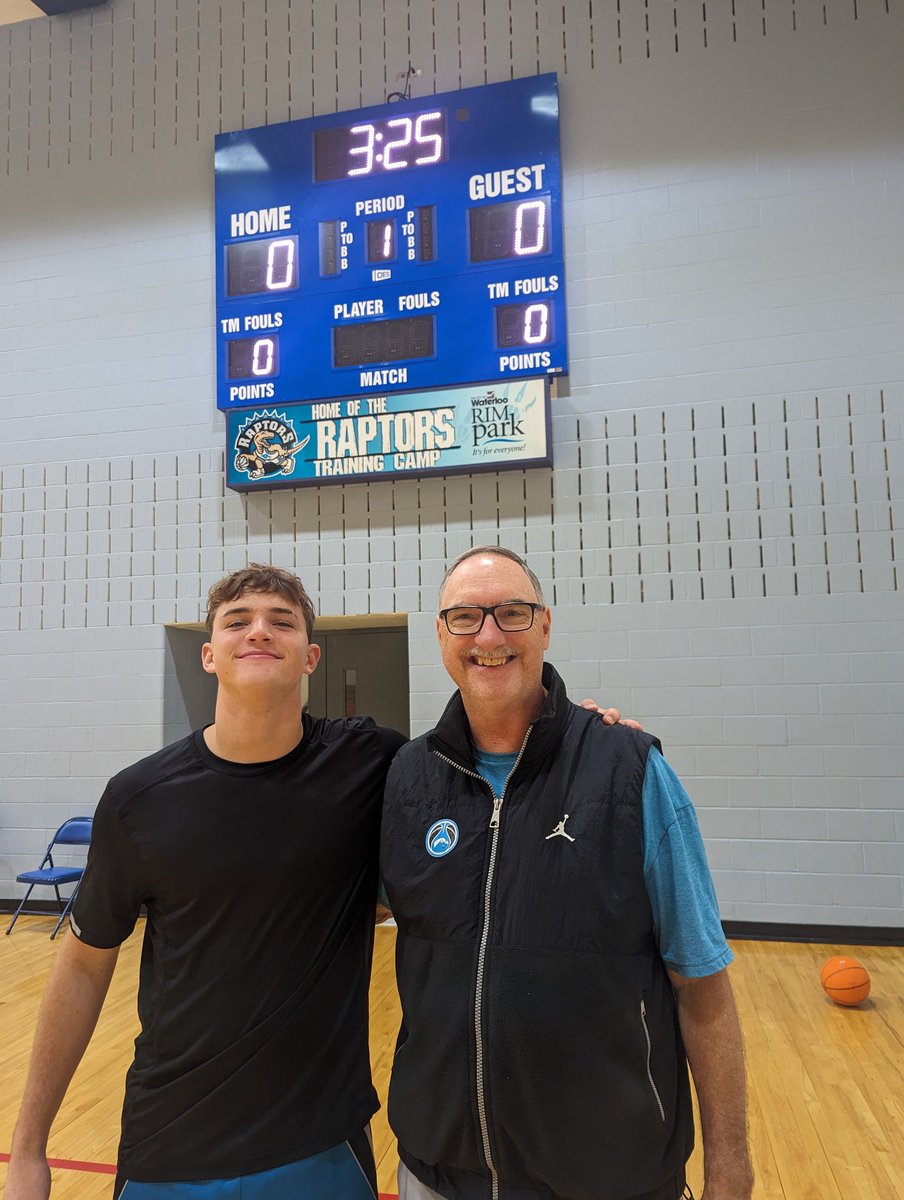 WildhawkBBall's tweet photo. Coach Dave with the sudden death overtime no look walk away Steph Curry shot to beat Coach Luke in H.O.R.S.E. for the win today. #SoClose #TheTealisReal #BoysSkillsCamp #Wildhawks https://t.co/OHOs1oLkdW