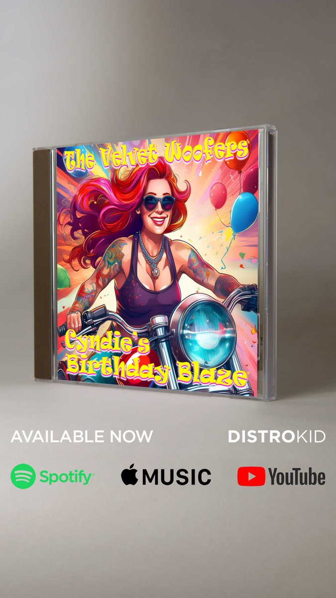 VelvetWoofers's tweet photo. Cyndie's Birthday Baze - The Velvet Woofers
https://t.co/myVUP5Y3mR
Just Released - On ALL Streaming Platforms
#VelvetWoofers #CyndiesBirthdayBlaze #rockabilly #BirthdayBlaze #HappyBirthday #Cyndie #BigSister #BirthdaySong #ILoveMySister #BigSisters #BarkAndRoll https://t.co/xVpRnP1vDx