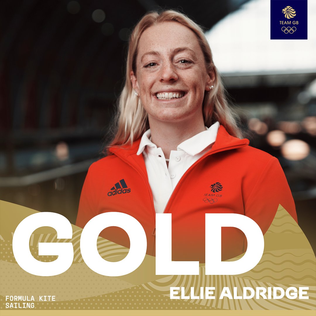 Medal in Marseille!

And it's GOLD for Ellie Aldridge in the inaugural kite competition!

#Paris2024