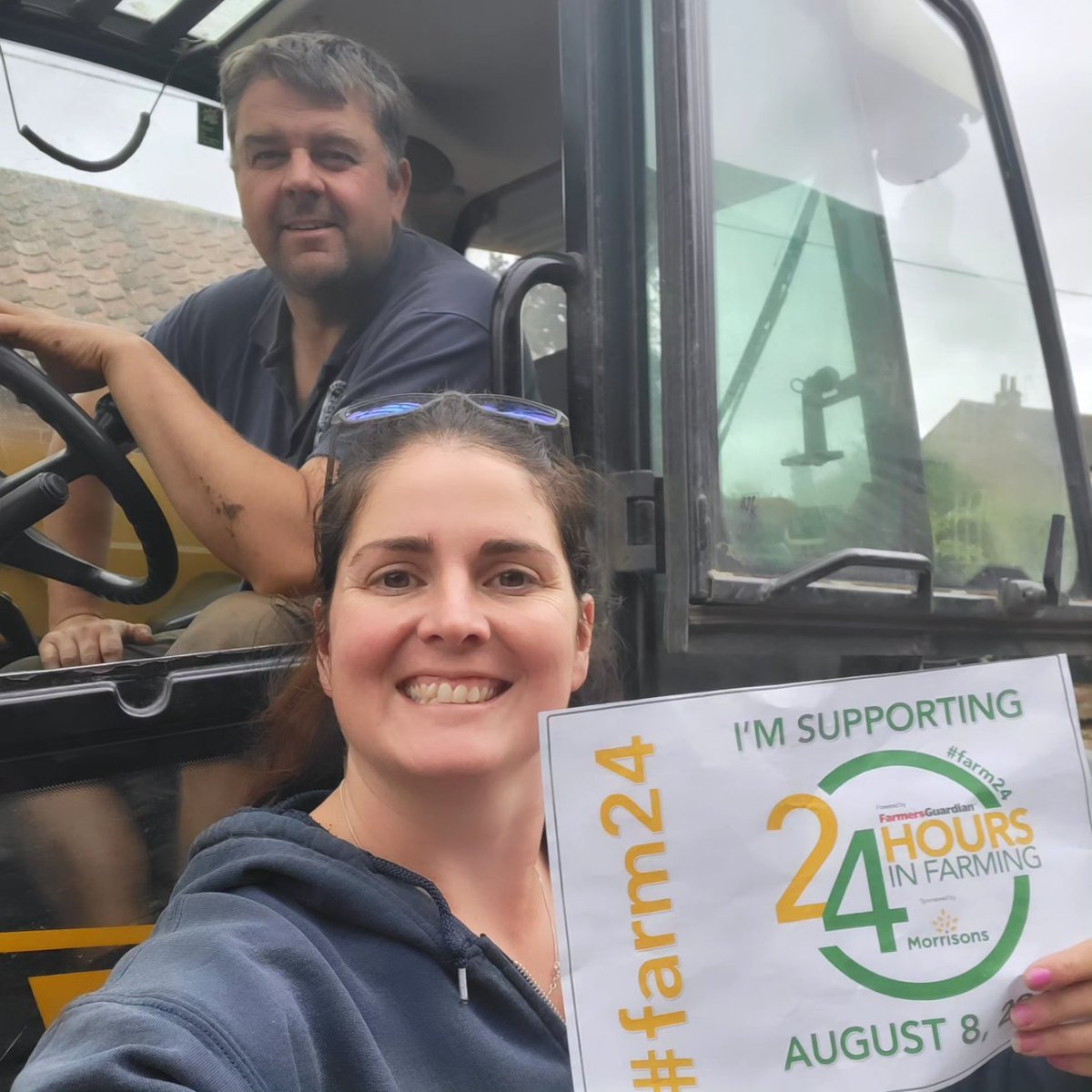FarmPeacock's tweet photo. Went on the hunt to see what everyone was up to on the farm today for 24hours in farming. Usually we would be combining but nothings ready so it's tidying, fixing and preparing today. Oh and childcare as the kids are off school too! 
#farm24 @morrisons @farmersguardian https://t.co/yR0lZAYUuI