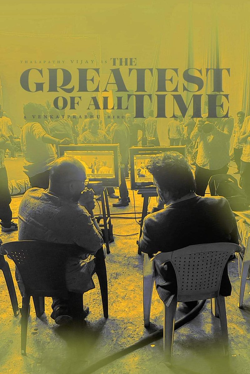 • Trailer Update
• IMAX Update With New Poster
• Release Update Related To TamilNadu
• Shoot Wrapped 

One of this may come up at 9:30PM 💚
TheGoat🐐