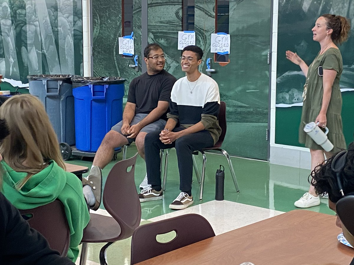 7 New England Colleges came to visit us today and yesterday Maloney Alumni swung by to talk about their college experiences! College Prep Academy has been a great week!!