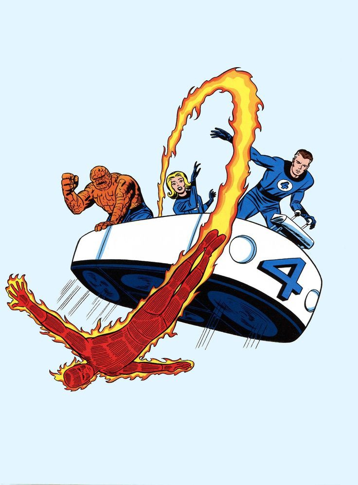 4️⃣| A Primeira Família da Marvel 

#FantasticFourDay