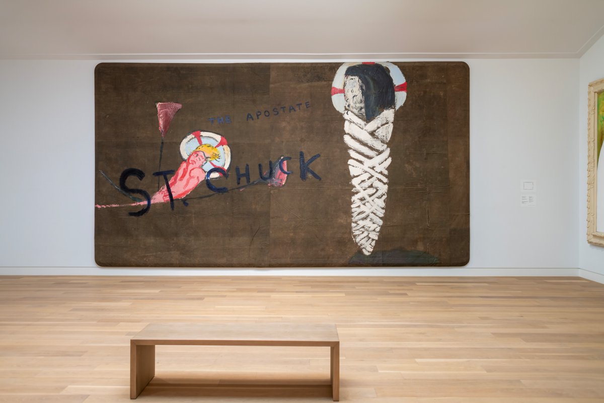 On view at <a href="/GuildHall/">Guild Hall</a>, "Julian Schnabel: Selected Works from Home" presents a selection of the artist’s paintings, drawings, and sculptures from the artist's personal collection.

The exhibition is up in East Hampton through October 27, 2024: bit.ly/3WW2zac