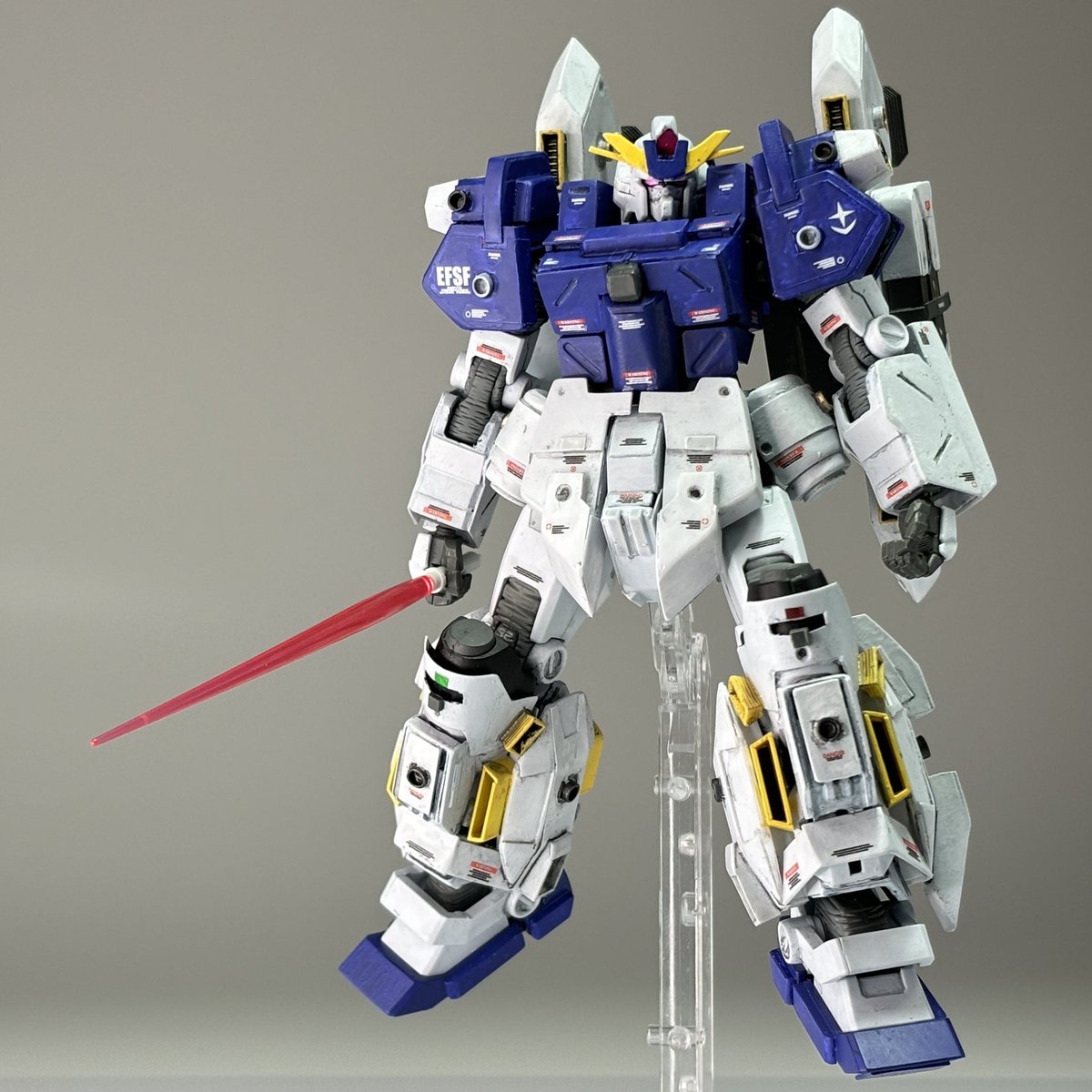 サンボルFAガンダムでブルGを作りました。がんばりました。 #ガンダム