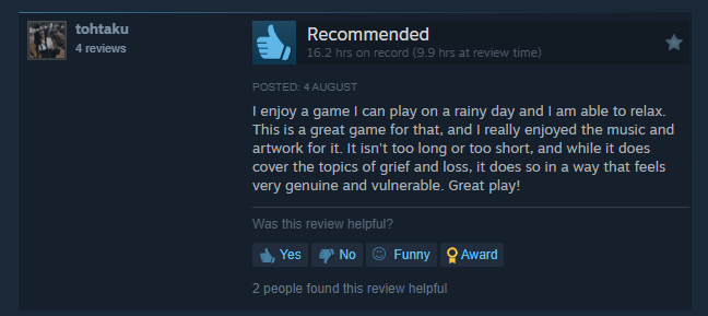 It's been wonderful to see your positive reviews of Thalassa: Edge of the Abyss since our launch last week! 🥹

Enjoying our game? Consider leaving a review on our Steam page: 👉 bit.ly/TW-Thalassa