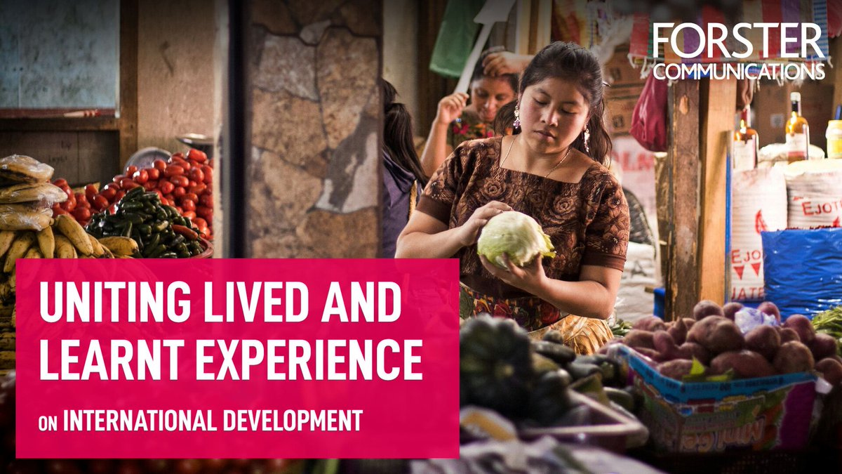 How can we unite lived and learnt experiences to support international development communications and campaigning?

Join @petergilheany , <a href="/SallyCopley/">Sally Copley 🧡</a>  and <a href="/LisaSHawkes/">Lisa Hawkes</a>  to hear their unique insights on this. go.cloudpresenter.com/event/forster/…
