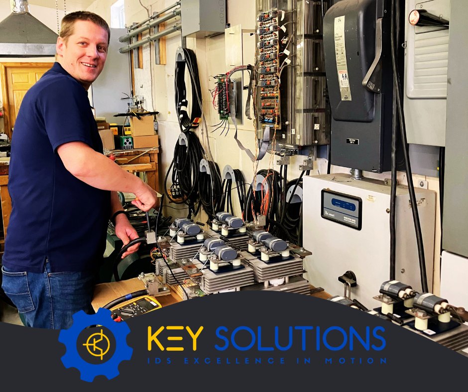 Check out our employee Dan Fischer, working on some phase module repair. Reach out for anything from breakdown &amp; troubleshooting service to maintenance/repair on ur AC &amp; DC Drives/entire control panel.
#IDS #agriculture #automation #harness #wiring #manufacturing #keysolutions