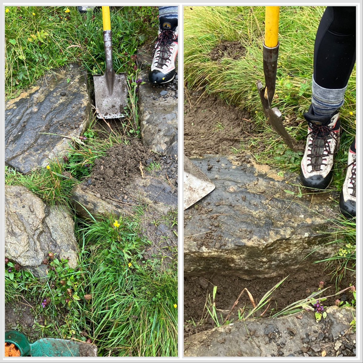 OATScot's tweet photo. (1) Our two path maintenance days took place at the beautiful Glen Doll. The misty Corrie Fee looked very atmospheric. Well done to the group of four volunteers who weren't put off by Monday's weather.   #Volunteering #Uplandpaths #pathmaintenance https://t.co/EZLTPbNNlg
