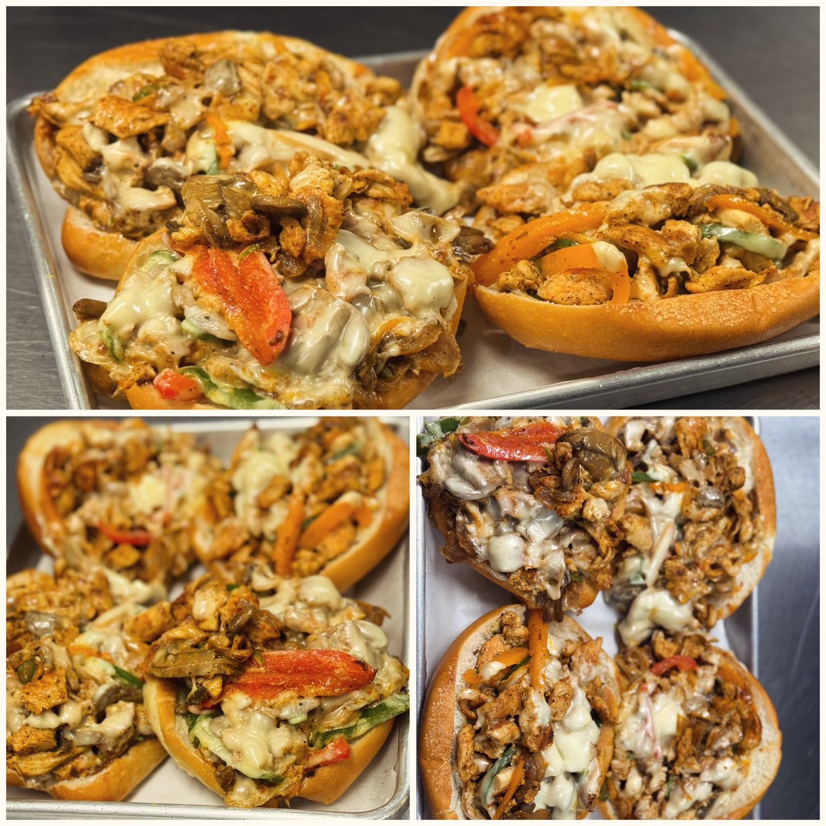 Sizzling, cheesy, and oh-so-satisfying! Our Chicken Philly is everything you crave and more.🔥 Stop by and treat yourself today! 5720 State Highway 121 Plano Texas 75024 #oliveburger #eatoliveburger #burger #philycheesesteak #chickenphilly #halalfood