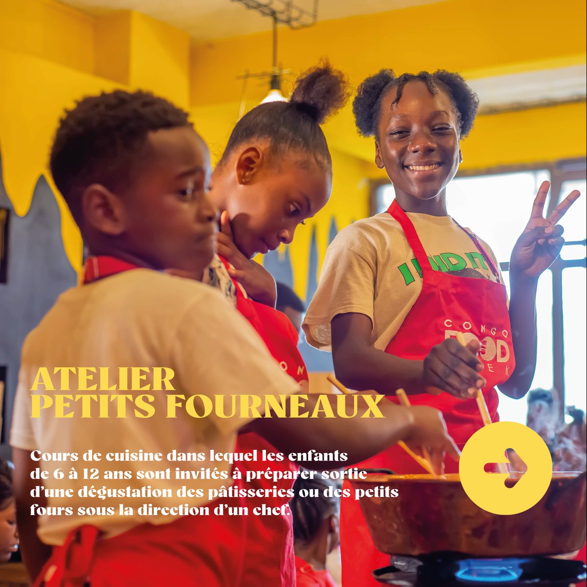 congofoodweek's tweet photo. 6 jours de festivité, 6 jours d'apprentissage, 6 jours de partage, 6 jours de convivialité, 6 jours de découverte, 6 jour d'amour. Vous êtes les bienvenus à la quatrième édition du festival Congo Food Week 💛🇨🇩 https://t.co/4NuwGrJLmQ