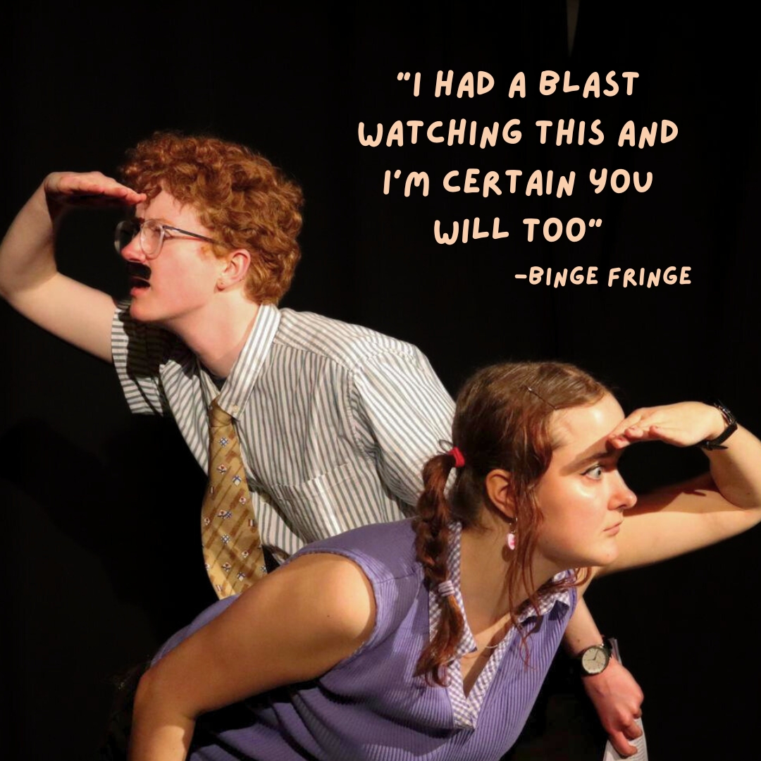 collision_thetr's tweet photo. @YoungishPers @edfringe 1. It's a naff play about spies! (It's in the name.)
2. We're on at 23:15 - perfect way to end the night!
3. It's a queer-led production!
4. Audience review called it the funniest thing they've watched this year!
5. It's Bond but really camp and a bit shit. What's not to love?!🤩 https://t.co/y9wTMXJD0S