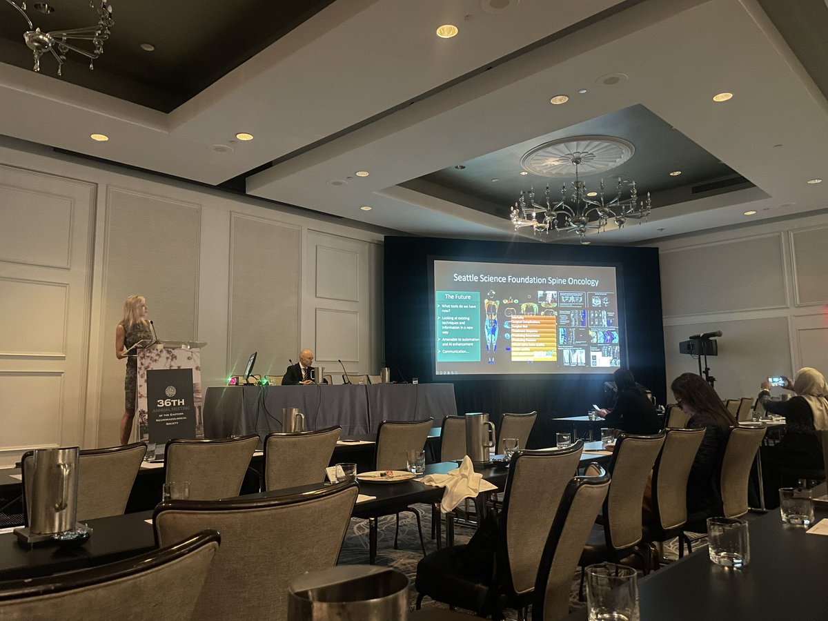 GayleRSalama's tweet image. Excellent talk by @WendeNGibbs  @TheENRS on the Future of Radiology in Spine Imaging and Interventions. #spineimaging #radiology