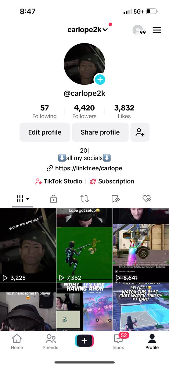 grind been going crazy !!!!! follow my twitch link Ina bio streaming both TikTok and twitch thanks to <a href="/ElectryzFN/">mike</a> 🫵🐱