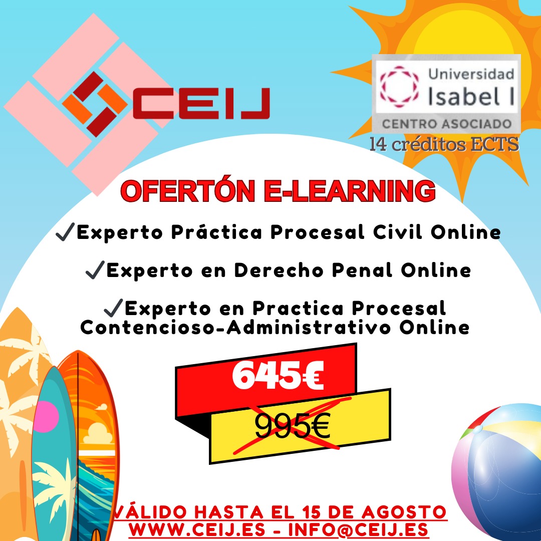 Ceijformacion's tweet photo. También tenemos un OFERTAZO si prefieres decantarte por la formación a distancia, o no puedes acudir a nuestra sede de Madrid por residir en otra parte.

Formación con créditos ECTS de la Universidad Isabel I.

#abogados #elearning #abogacia #ceij #vacelar #formacion #master https://t.co/f4H42Mx3xI