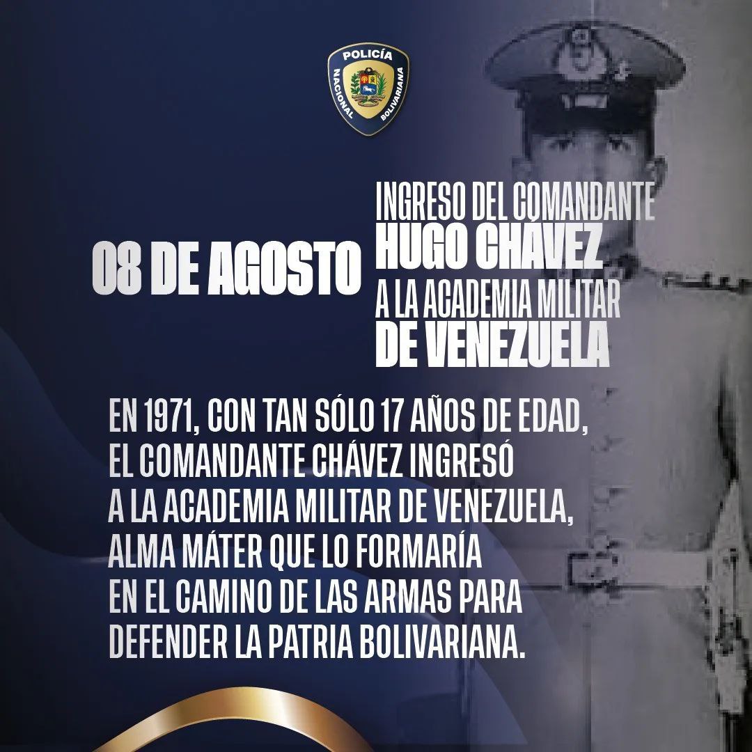 Hace 53 años, el joven Hugo Chávez llegó a Caracas, desde su llano barinés, al encuentro con Bolívar, en la Casa de los Sueños Azules, para formarse como oficial del Ejército Bolivariano. "Y por azar de la vida caí aquí. No tenía todavía despierta la vocación militar