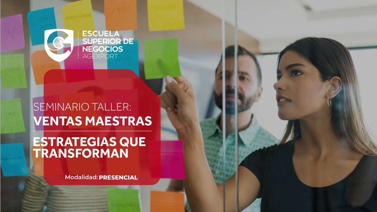 ¡Transforma tus habilidades de ventas con nuestro seminario avanzado! 🌟💼

Diseñado para vendedores, supervisores y gerentes de ventas que desean llevar sus habilidades y resultados al siguiente nivel. 🚀📈

¡Inscríbete y transforma tu enfoque de ventas hoy! 🏆