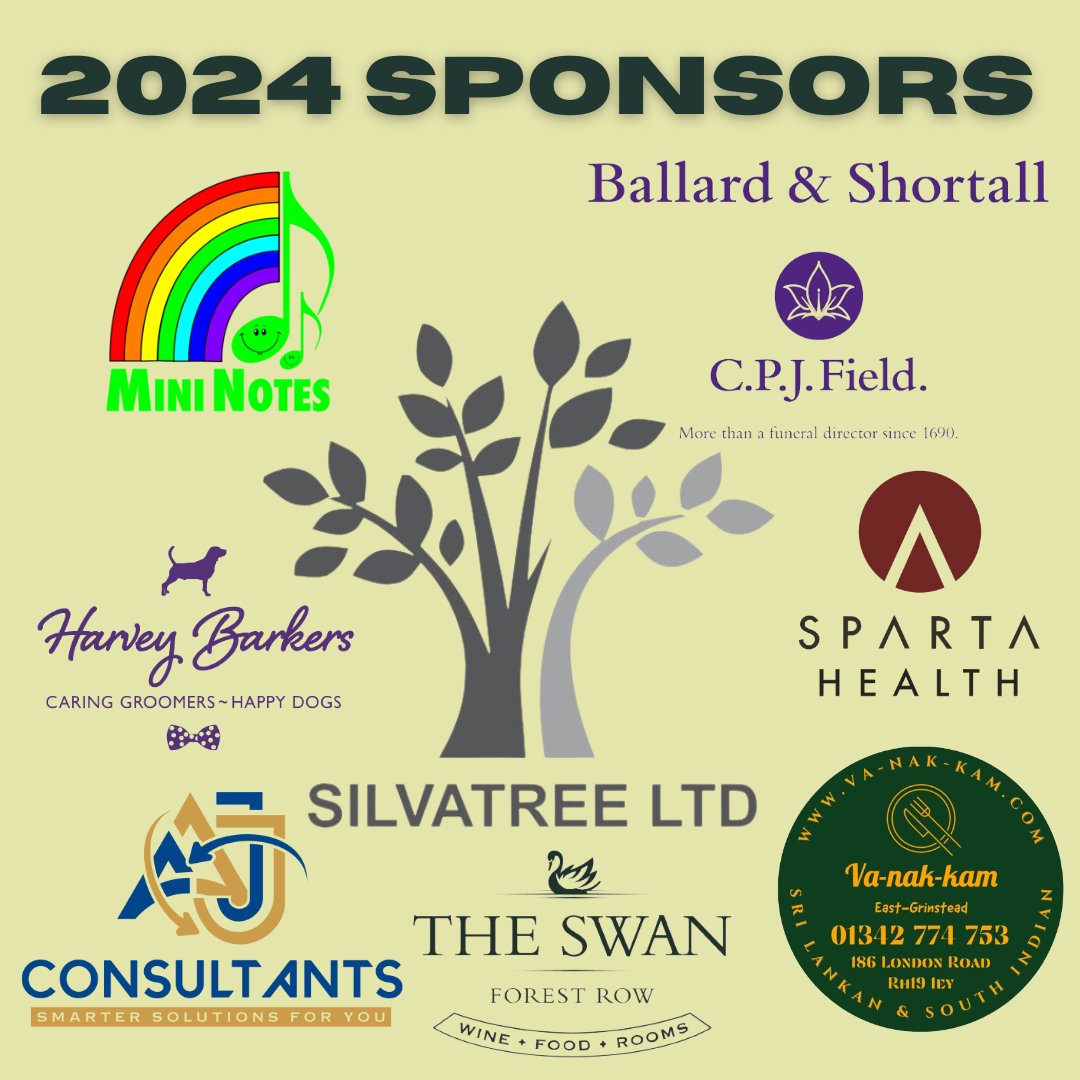 As we head into the final month of the 2024 season we just wanted to say a huge thank you to all of our sponsors for supporting the club this year.

Your support is greatly appreciated and goes a long way in helping our plans to continue to grow and improve as a club.

#forestrow