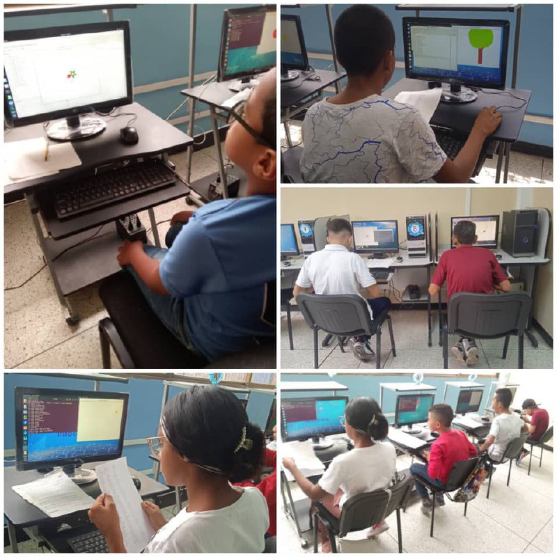 En el Infocentro Domingo Oviedo Parada de Urachiche nuestras facilitadoras instruyen a nuestras niñas y niños en el mundo de la programación con PYTHON…

#PuebloSonrienteYEnPaz
¡Vamos!
<a href="/Gabrielasjr/">Gabriela Jiménez</a>
<a href="/LarosaInfove/">LaRosaInfoVE</a>
<a href="/InfocentroOce/">Infocentro_Vzla3</a>