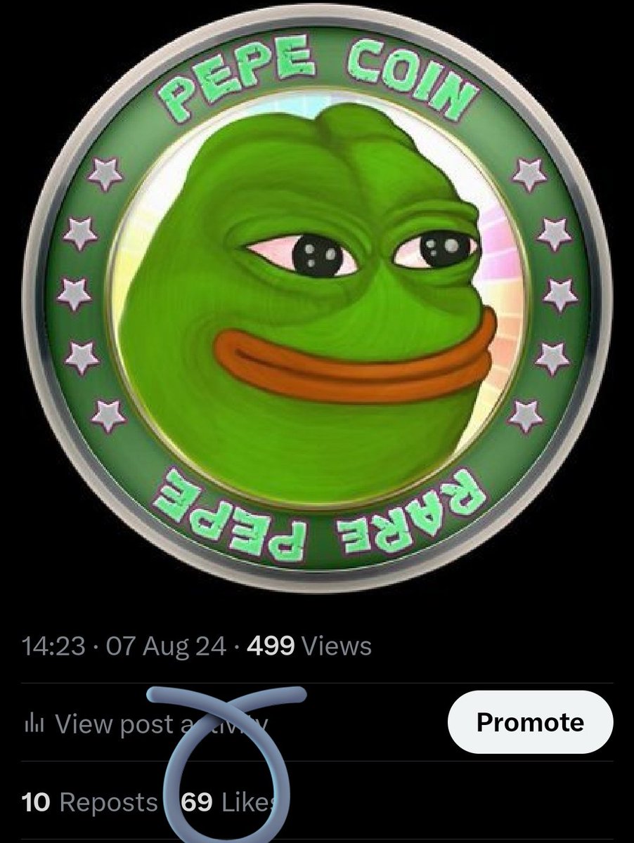 Lemonizer_'s tweet image. My @pepecoins posts always get 69 likes. #getbased