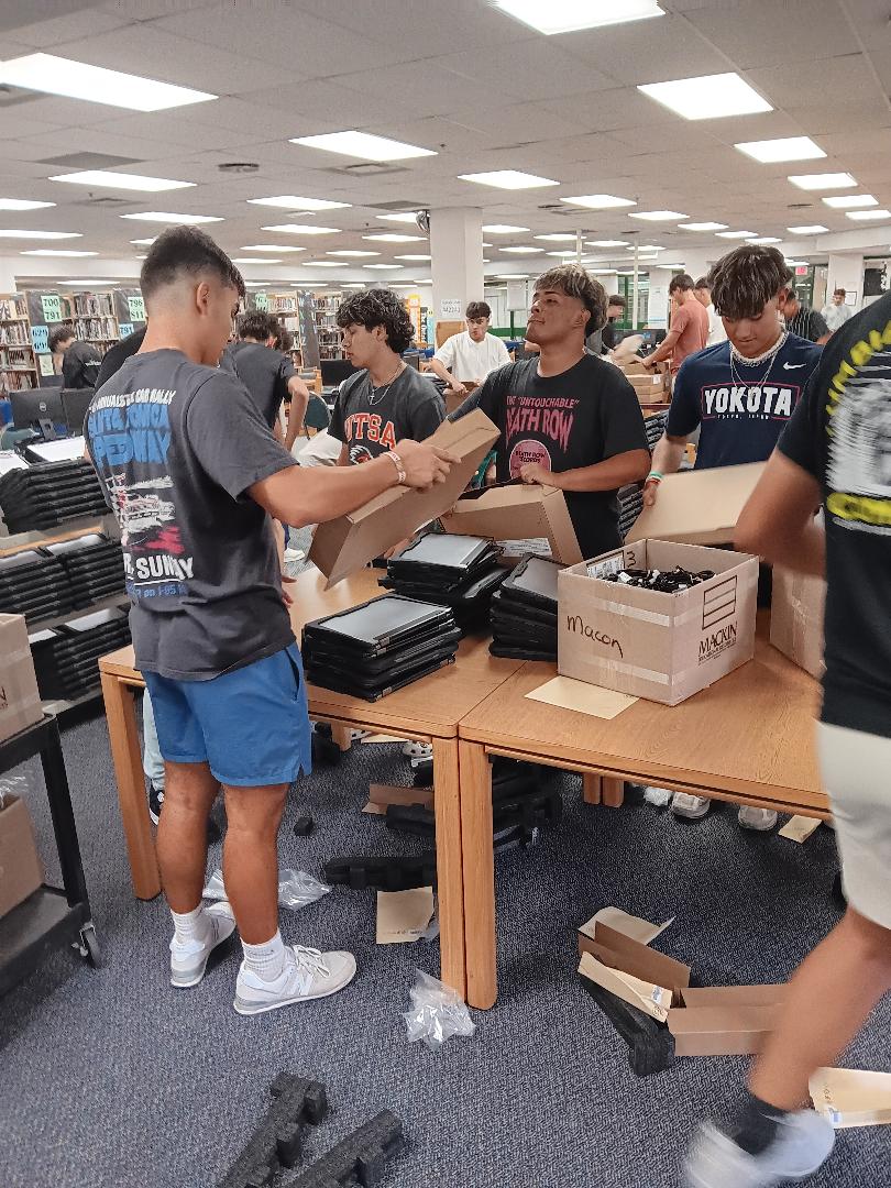 Dr. Kirk Macon (@macon_sisd) on Twitter photo We needed assistance, and here came the Montwood Rams baseball program! We appreciate your annual contributions to make our DNA laptop distribution so successful! <a href="/JMarquez_LMS/">Jennifer Marquez</a> <a href="/SocorroISD/">Socorro ISD</a> <a href="/MontwoodHS/">David Herrera</a> <a href="/MMoreno_TECH/">Miguel Moreno</a> <a href="/Sparks_Interest/">Marcy Sparks</a> #ALLIN <a href="/ramsbaseball12/">MONTWOOD RAMS BASEBALL\⚾️🏈Coach Romo</a> We needed assistance, and here came the Montwood Rams baseball program! We appreciate your annual contributions to make our DNA laptop distribution so successful! <a href="/JMarquez_LMS/">Jennifer Marquez</a> <a href="/SocorroISD/">Socorro ISD</a> <a href="/MontwoodHS/">David Herrera</a> <a href="/MMoreno_TECH/">Miguel Moreno</a> <a href="/Sparks_Interest/">Marcy Sparks</a> #ALLIN <a href="/ramsbaseball12/">MONTWOOD RAMS BASEBALL\⚾️🏈Coach Romo</a>
