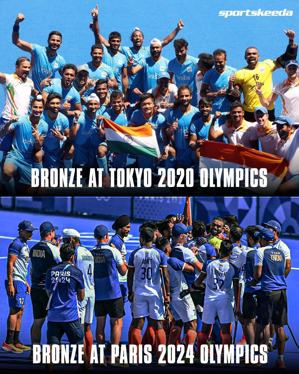 Pk3Premnath's tweet photo. 4th bronze medal for India 🔥🔥 @TheHockeyIndia

India 🇮🇳 2️⃣ - 1️⃣ 🇪🇸 Spain

#Hockey #HockeyIndia #IndiaKaGame #WinItForSreejesh #Paris2024 #INDvsESP https://t.co/iXE2vn96rp