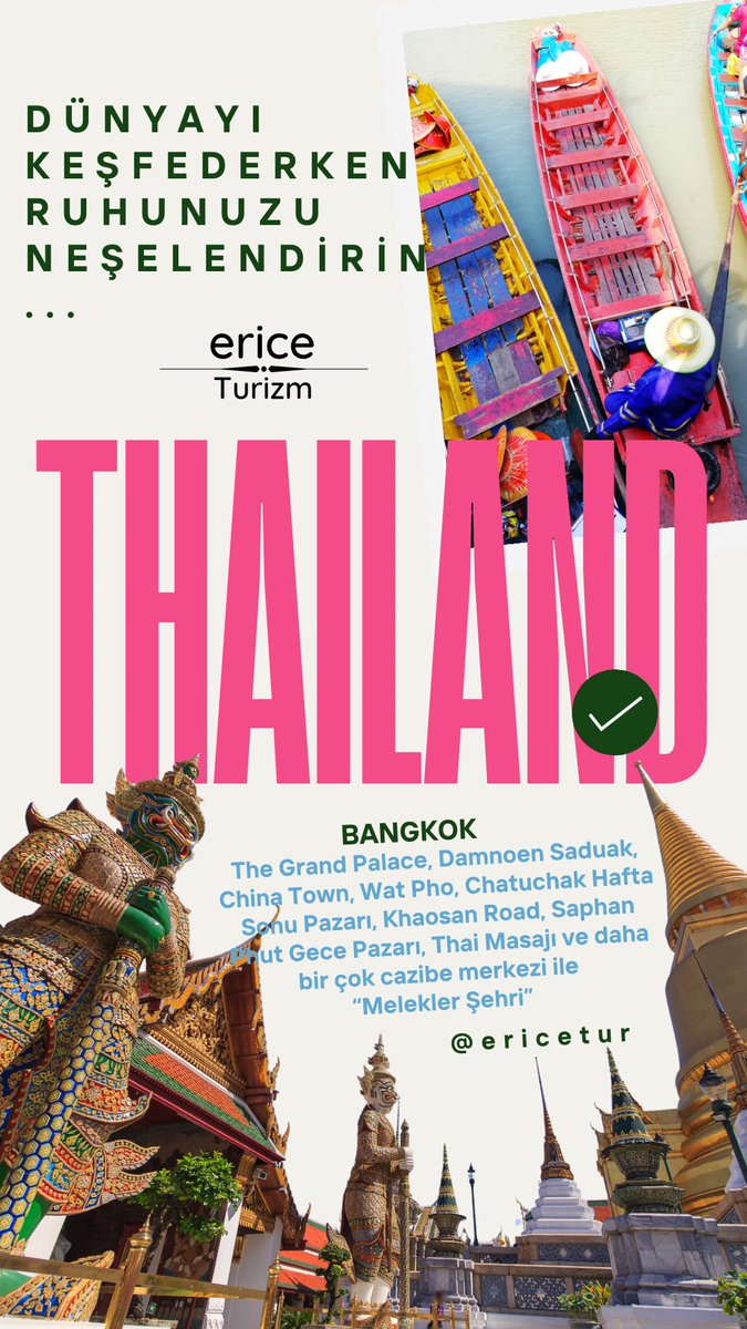 📍Tayland Zamanı Yaklaşıyor 

#thailand #bangkok #travel #travelphotography #photography #travelgram #love #photooftheday #instagood #beach #instatravel #asia #nature #holiday #vacation #trip #beautiful #travelblogger #thai #travelling #traveling #happy #sea #temple #tatil