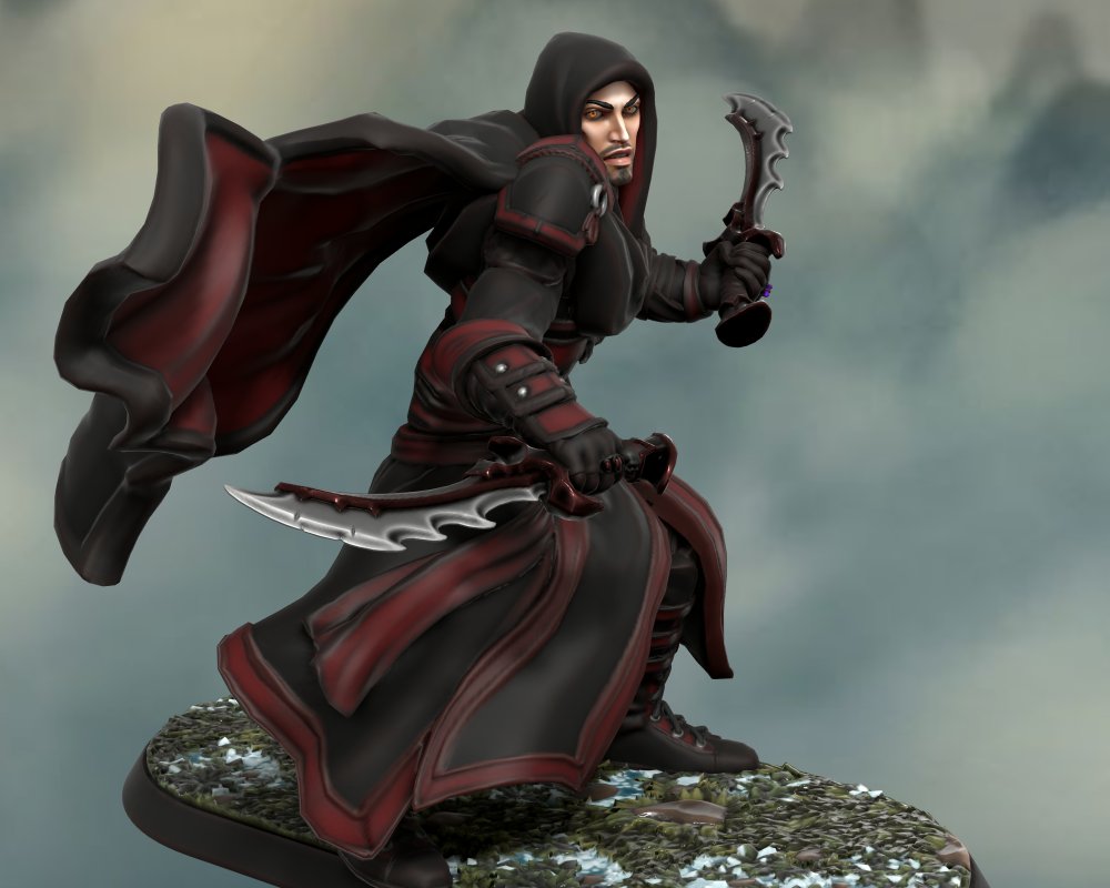 KA_Bren's tweet photo. #LucienLaChance #HeroForge #SpectralAssassin #theelderscrollskyrim #theelderscrolls https://t.co/GTQKnfVi1h