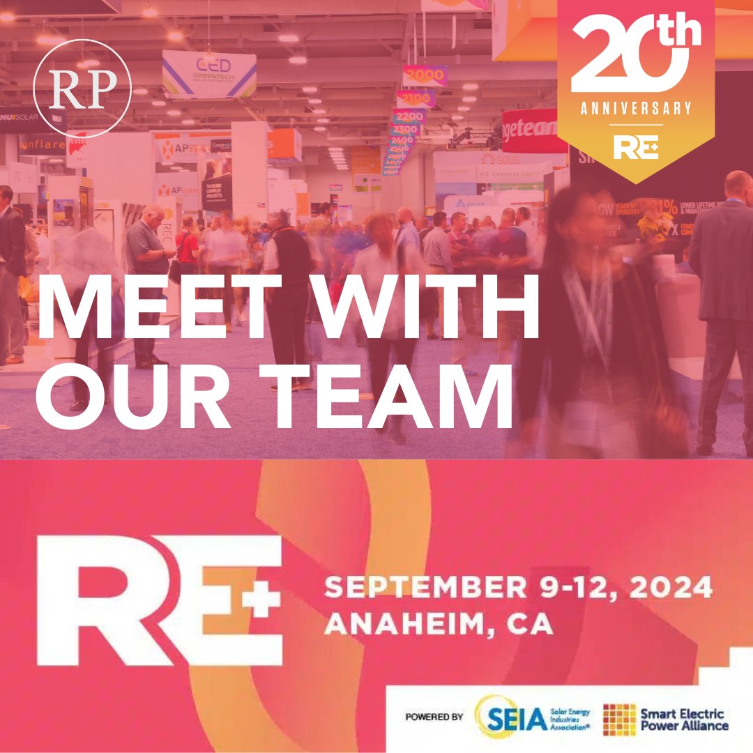 ampacity_llc's tweet photo. Join us at RE+ in Anaheim, California from September 9th-12th!Reach out to schedule a meeting and discover how we can help drive your solar tracker projects forward.We look forward to connecting with you!
Schedule a time with our team here: https://t.co/i40qZacaFX
#SolarInMotion https://t.co/NXR41pcz5L