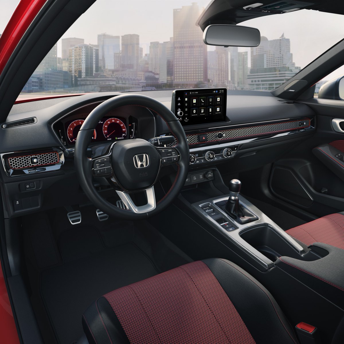 Honda's tweet image. The best-equipped and most fun-to-drive Civic Si has arrived! 🙌 The new 2025 #CivicSi is on sale now: honda.us/4fDXieM