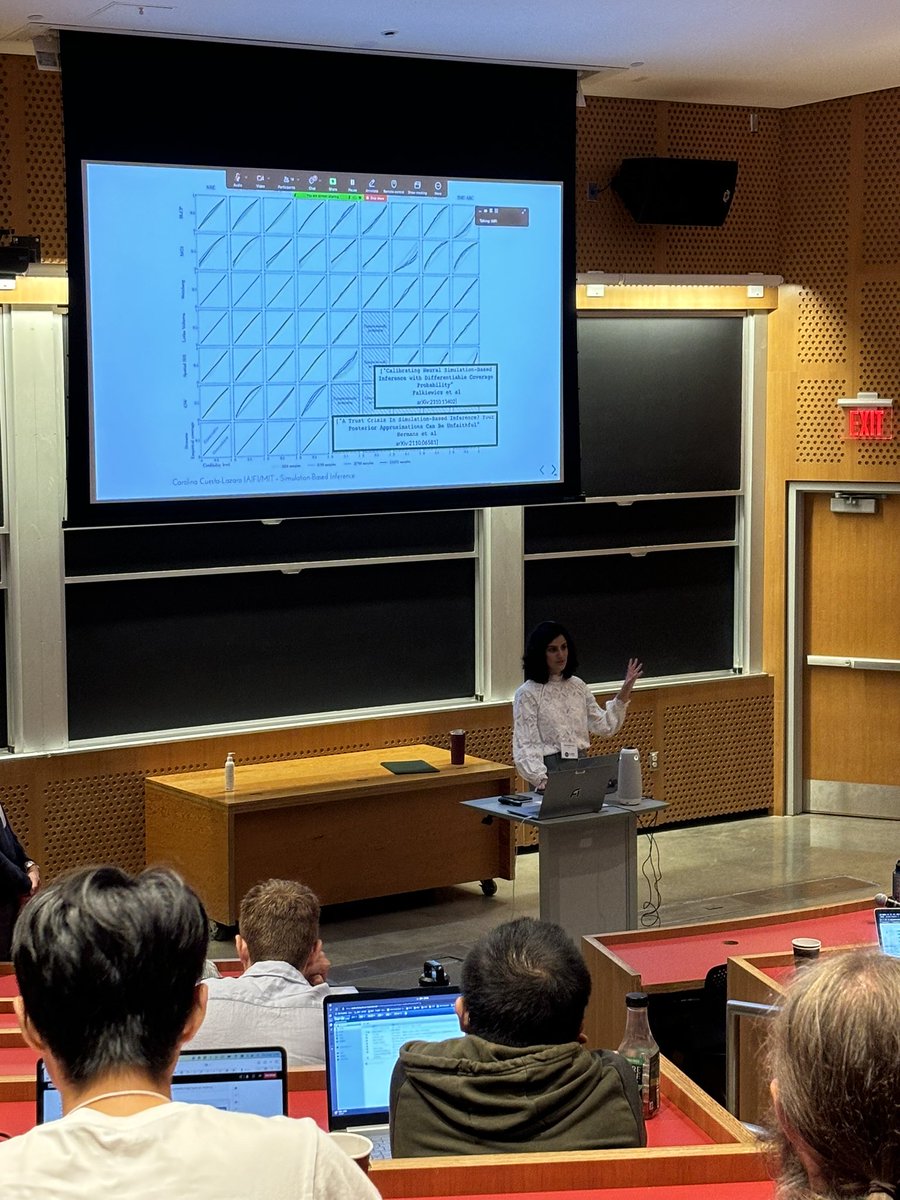 iaifi_news's tweet photo. IAIFI Fellow @LzaCarol presented today’s lecture on Simulation-Based Inference for Scientific Discovery and left us with some great resources to explore more. #IAIFISummerSchool https://t.co/0WbTABF2bc