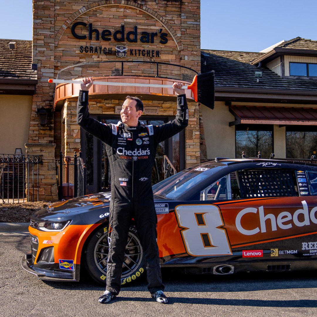 Every now and then, <a href="/KyleBusch/">Kyle Busch</a> has been known to break out a broom or two. 

RT and tell us which year Rowdy swept both Cup races at Richmond, and some signed swag might be yours.

<a href="/RCRracing/">RCR</a> | #CookOut400