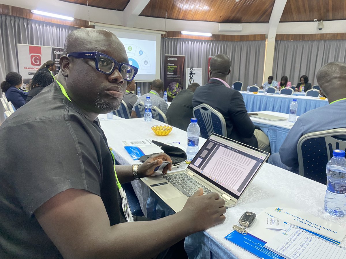 boampongprince's tweet photo. Keep moving, it will come together one day soon. Sustainability Summit at Akosombo Volta hotel ongoing. @DeloitteGhana https://t.co/i8cuRoGNPD