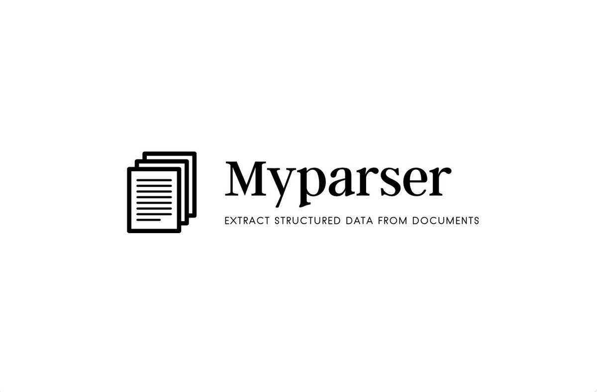 Introducing Myparser (myparser.ai): 

The simplest way to extract structured data from documents.

Just upload any document, specify what you want to extract and get a spreadsheet (.csv) with data extracted.

Works with scanned documents and also captures text from
